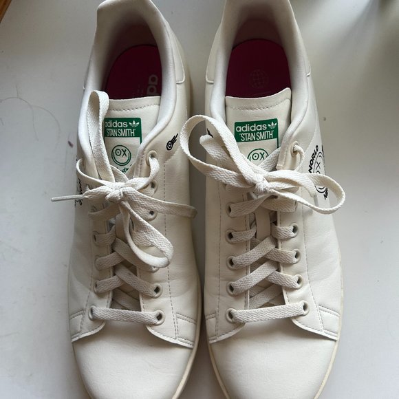 Adidas STAN SMITH X ANDRÉ SARAIVA "The Worlds Need Love" - Size 11 - Picture 2 of 4